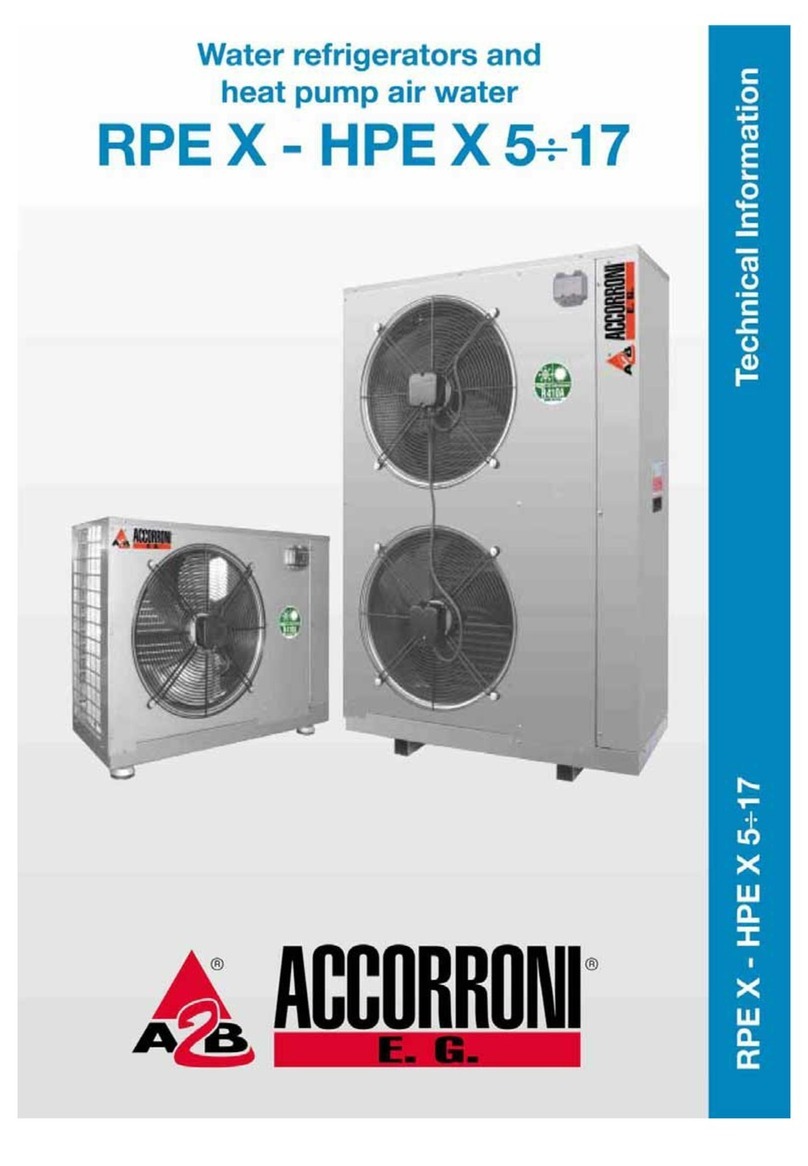 Accorroni RPE Series technical information