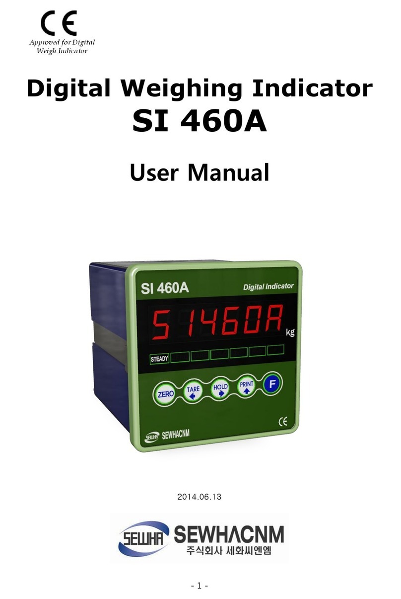 Sewhacnm SI 460A user manual