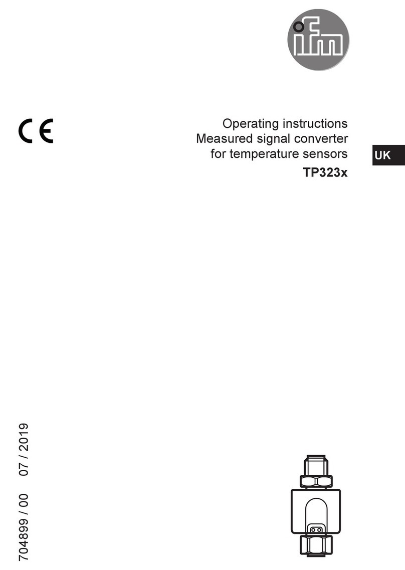 IFM TP323 Series User manual