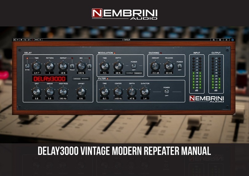 Nembrini Audio DELAY3000 manual