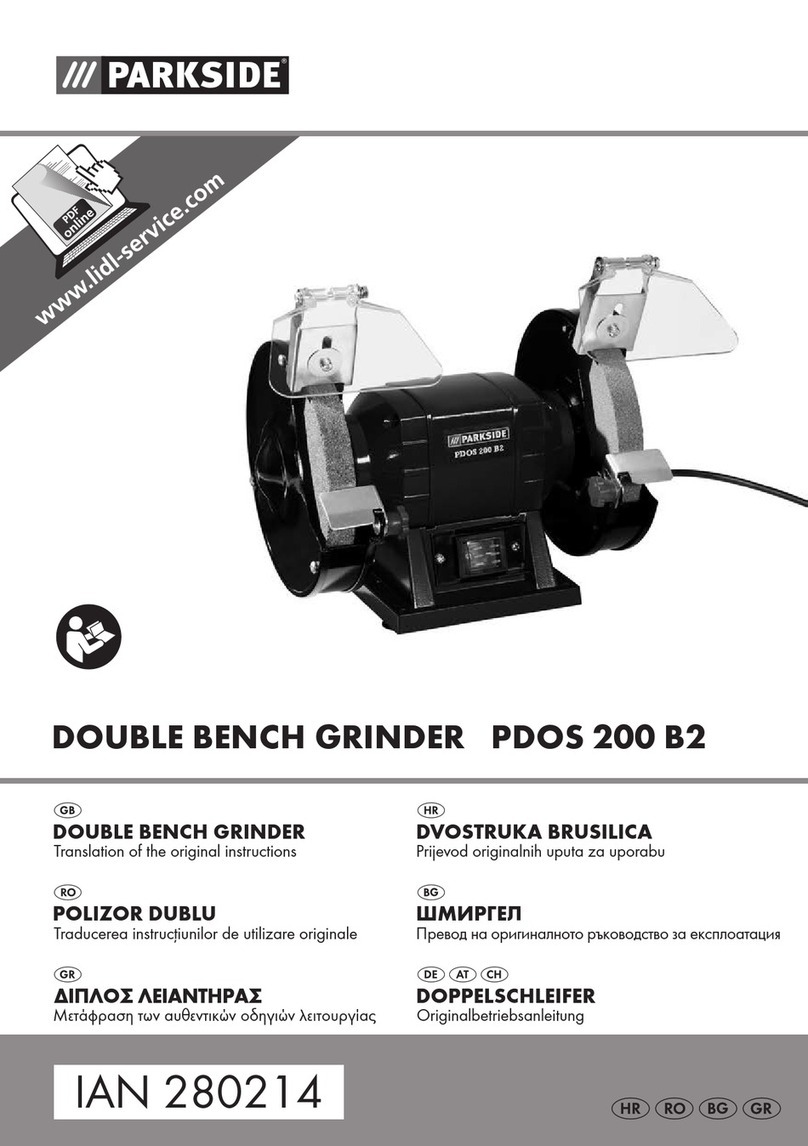 Parkside PDOS 200 B2 Translation of the original instructions