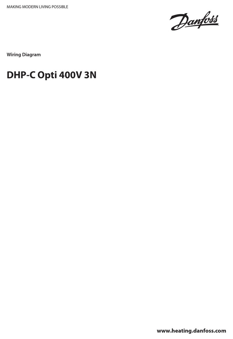 Danfoss DHP-C Opti 400V 3N Quick start guide