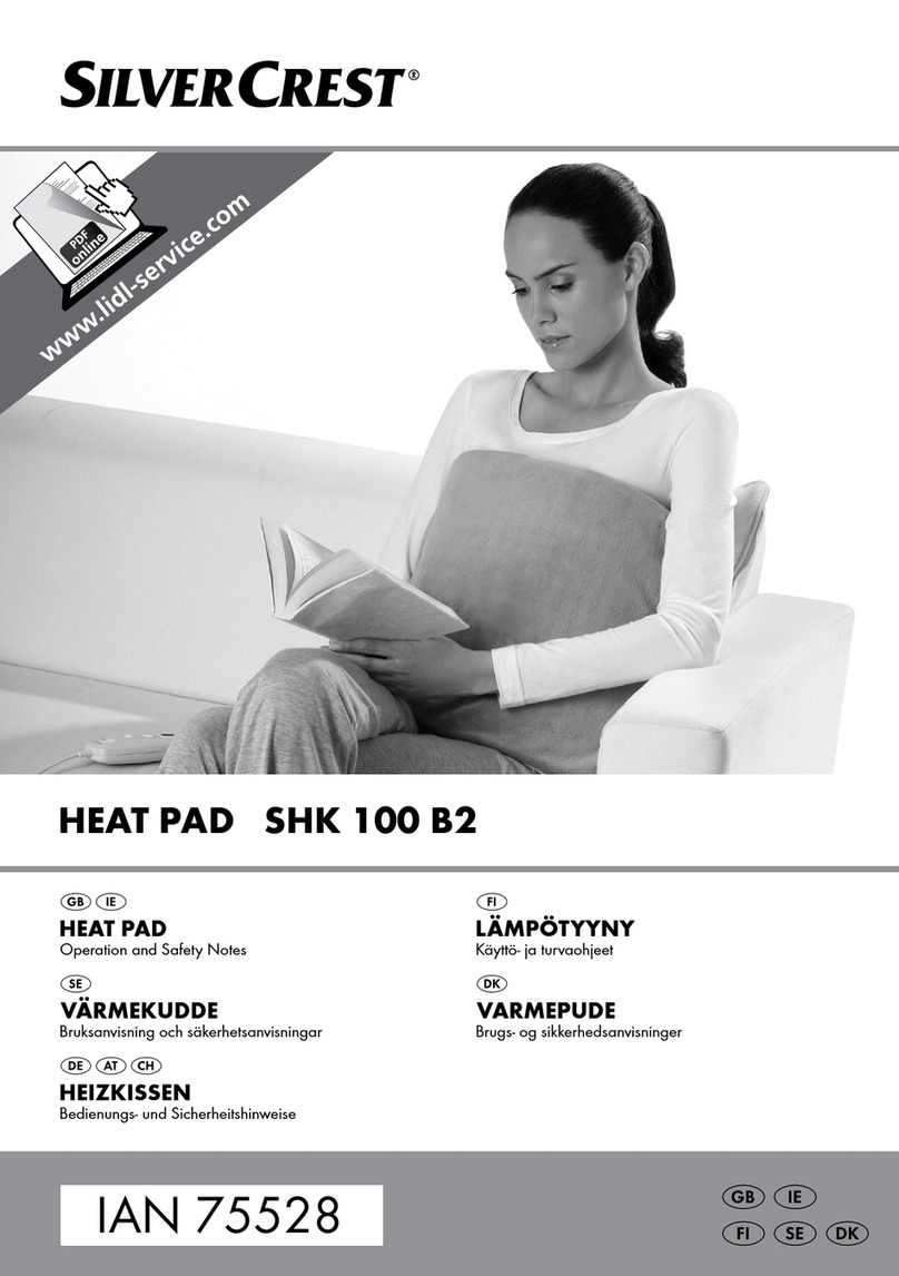 Silvercrest SHK 100 B2 Operation and safety notes