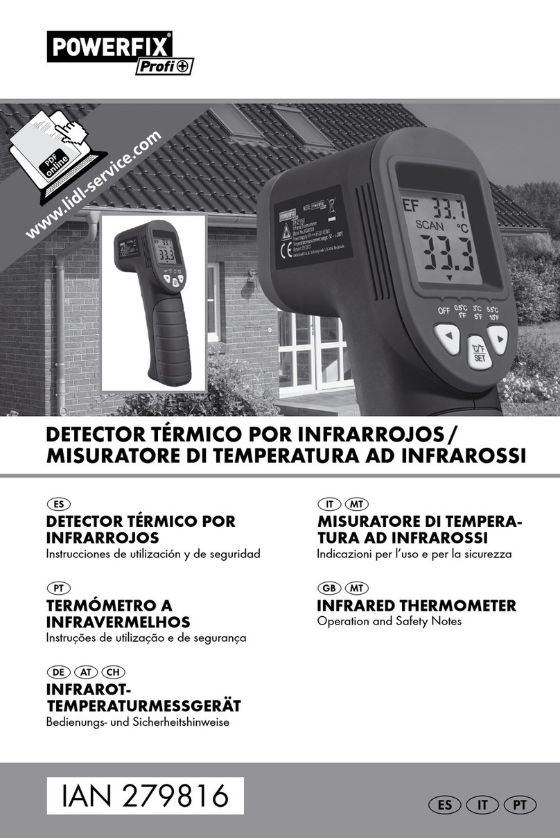 Powerfix Profi 279816 Operation and safety notes