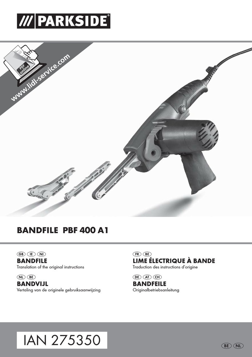 Parkside PBF 400 A1 User manual