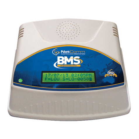 NatComm BMS2/M User manual