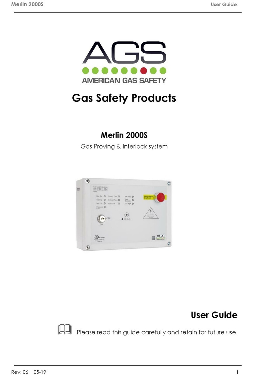 AGS Merlin 2000S User manual