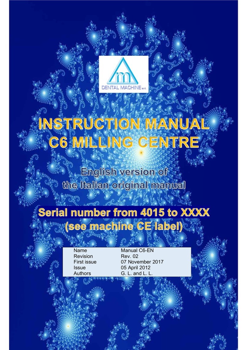 Dental Machine C6 instruction manual