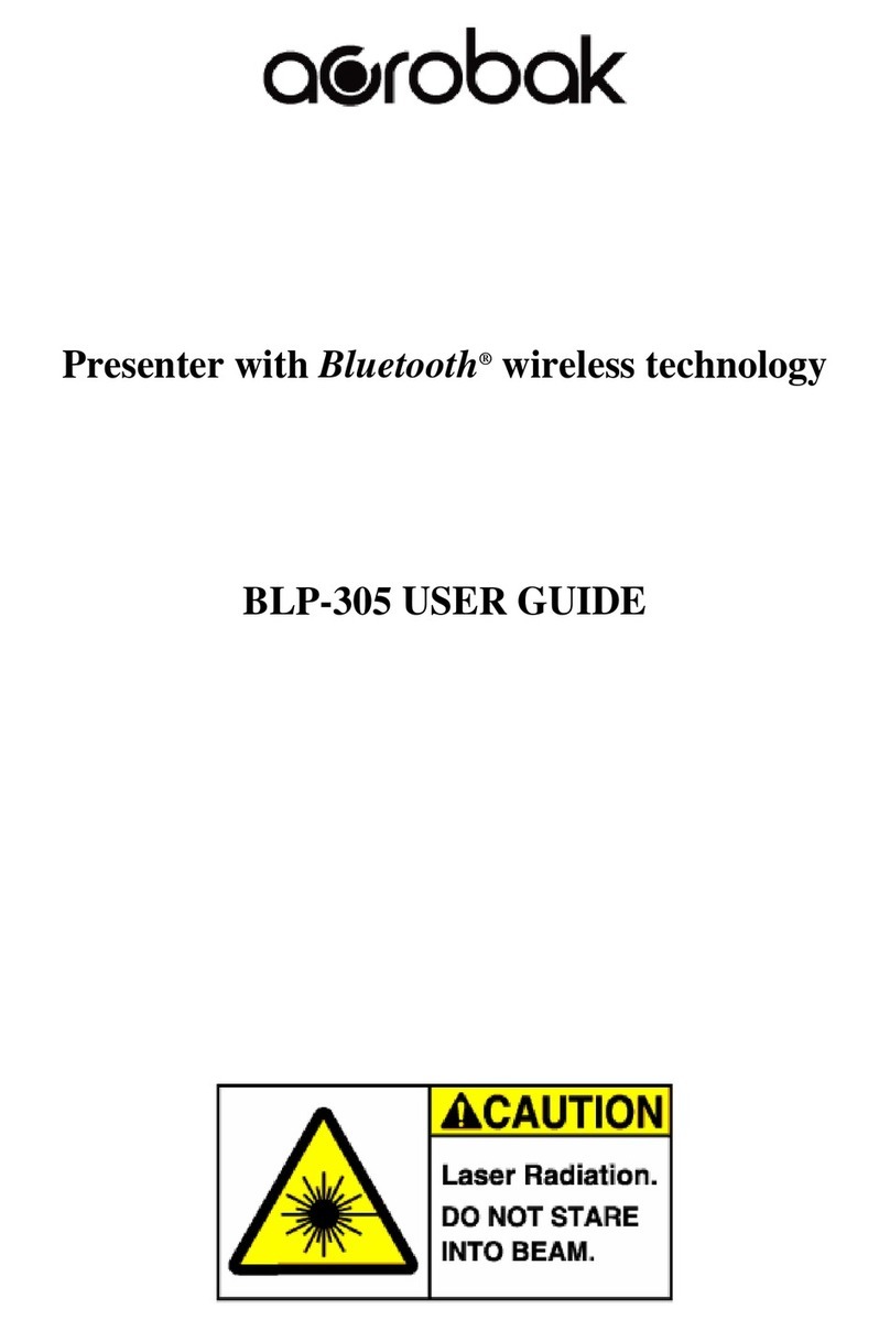 Acrobak BLP-305 user guide