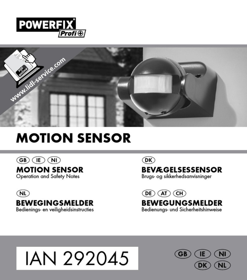 Powerfix Profi 292045 Operation and safety notes