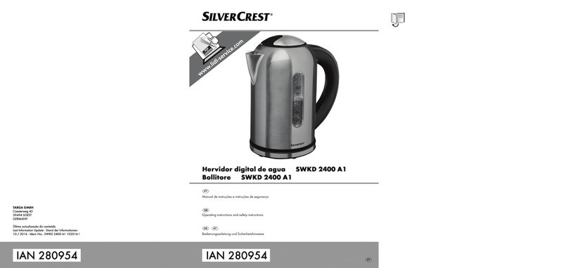 Silvercrest SWKD 2400 A1 Quick guide