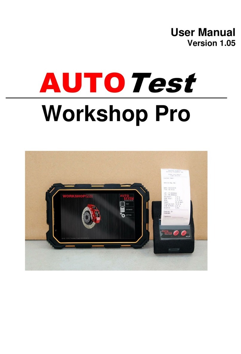 AutoTest Workshop Pro user manual