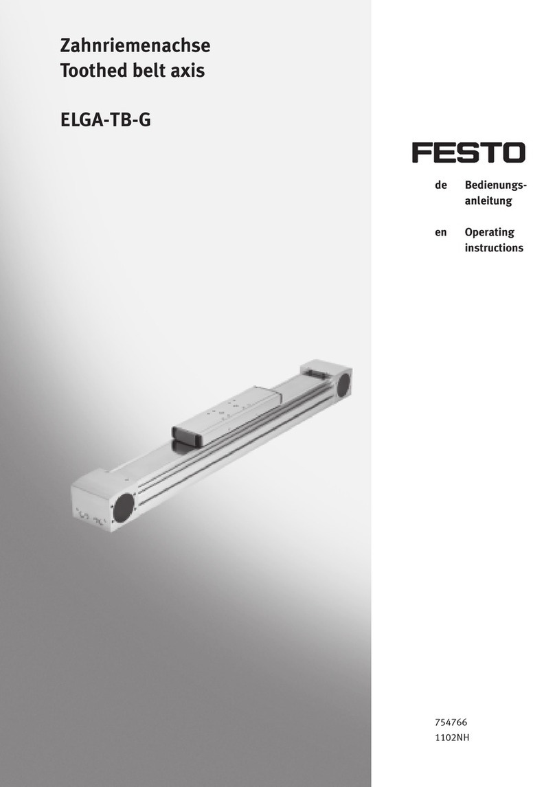 Festo ELGA-TB-G operating instructions Festo ELGA-TB-G operating instructions