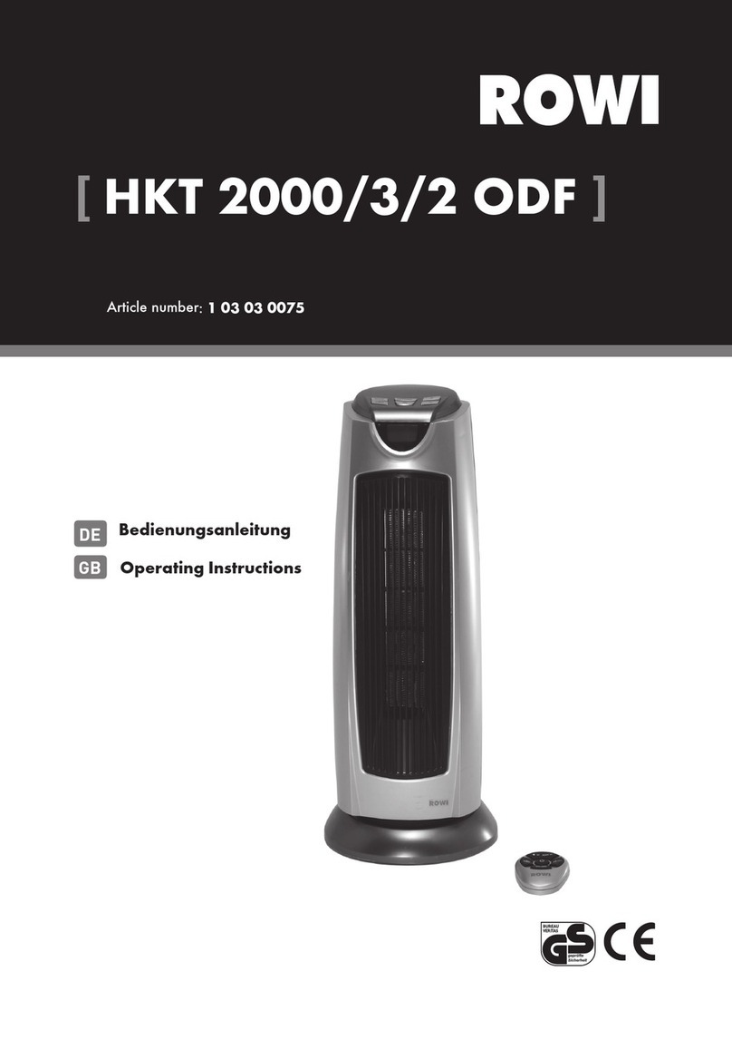 Rowi Electronics HKT 2000/3/2 ODF User manual