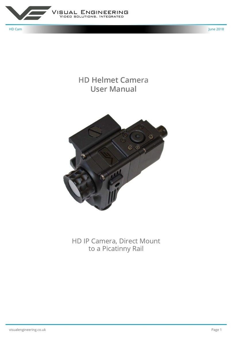 visual engineering HD Cam User manual