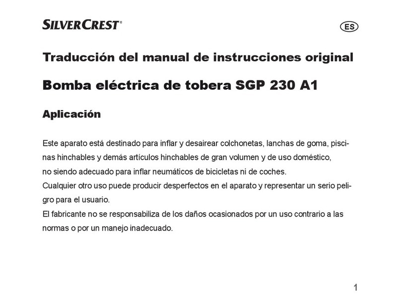 Silvercrest SGP 230 A1 Operating and installation instructions
