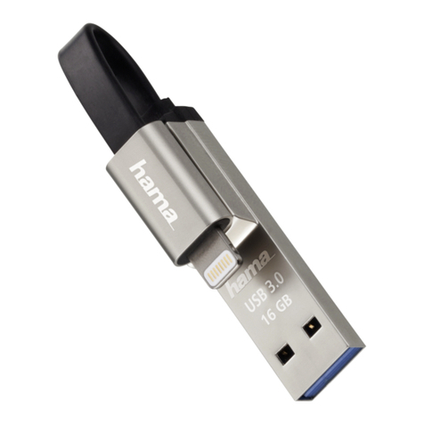 Hama Save2Data SecureKey User manual Hama Save2Data SecureKey User manual