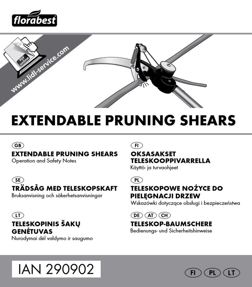 FLORABEST 290902 Operation and safety notes