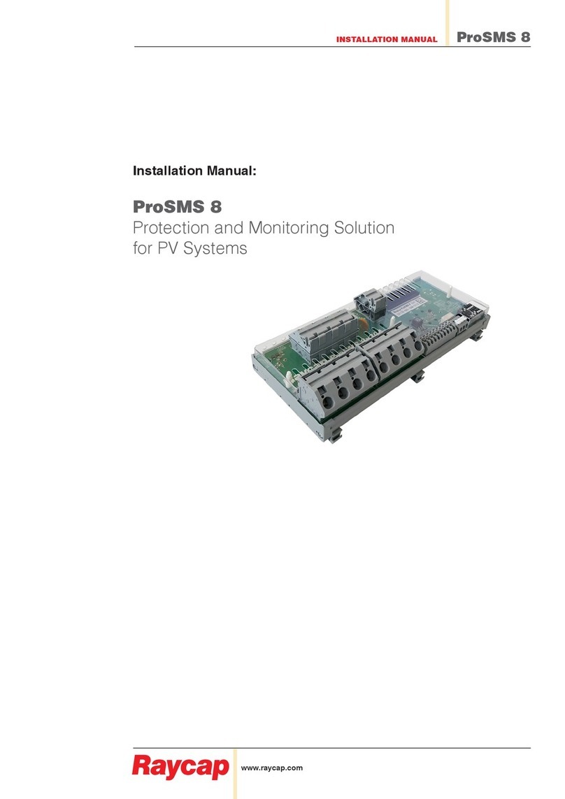 Raycap ProSMS 8 installation manual