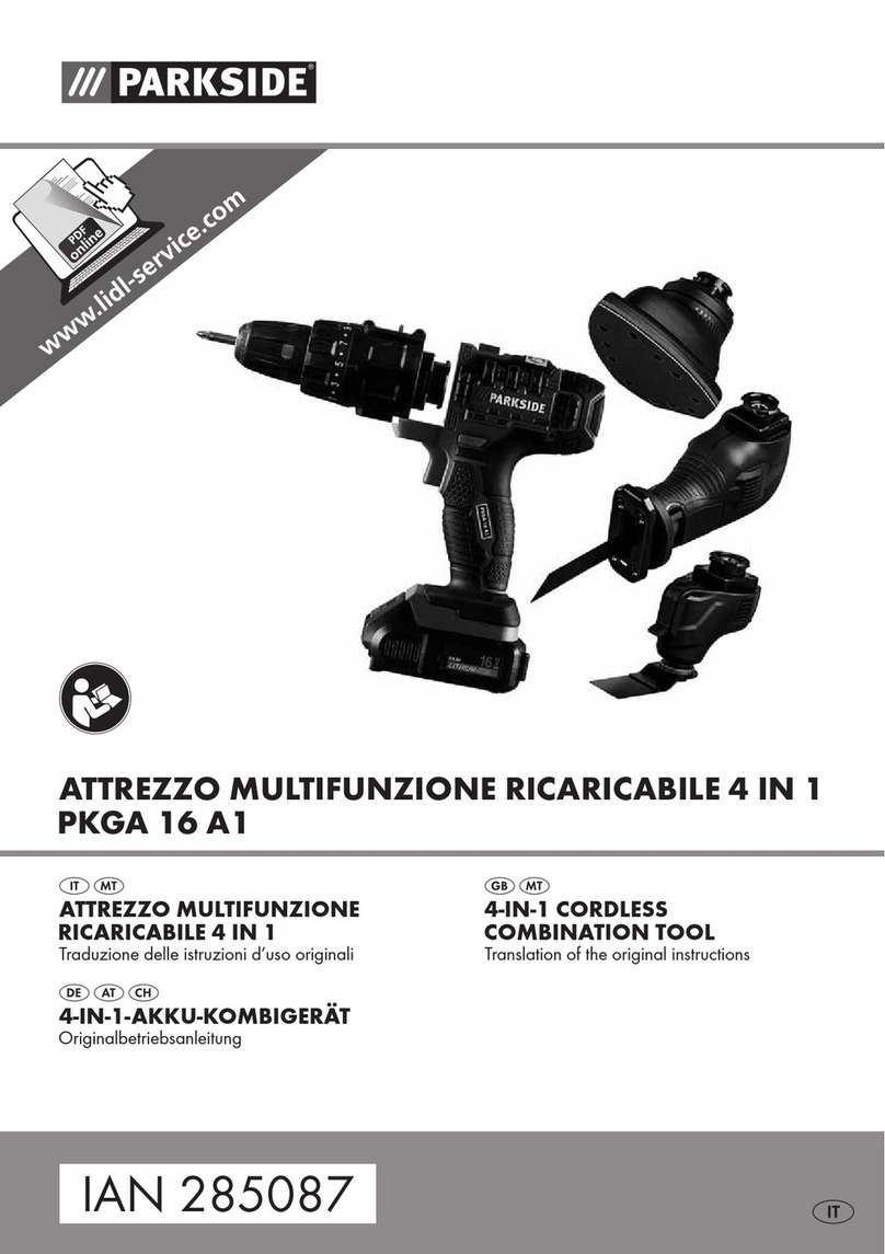 Parkside PKGA 16 A1 User manual