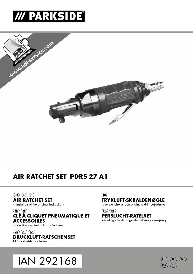 Parkside PDRS 27 A1 Translation of the original instructions