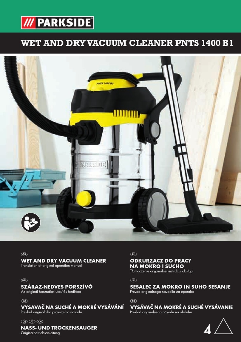 Parkside PNTS 1400 B1 Owner's manual