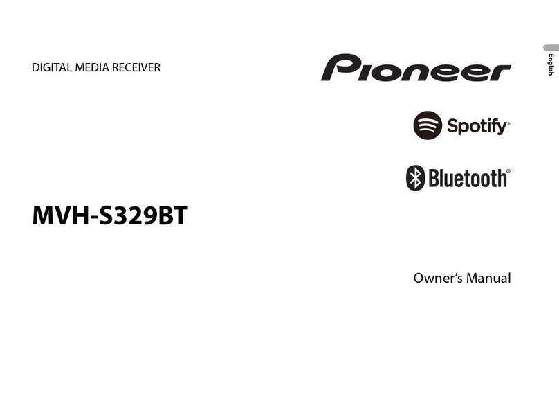 Pioneer MVH-S329BT owner's manual