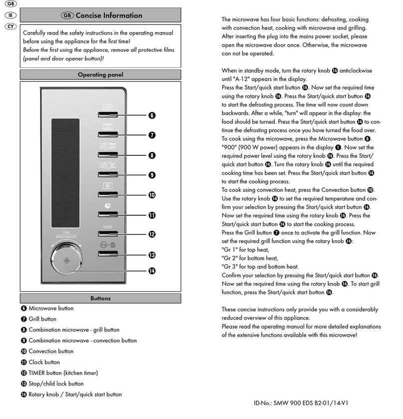 Silvercrest SMW 900 EDS B2 User manual