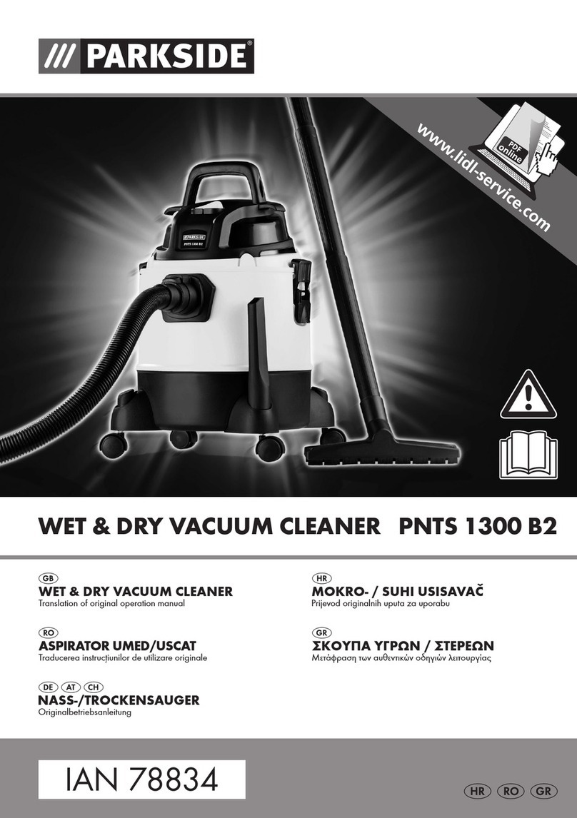 Parkside PNTS 1300 B2 translation of original operation manual
