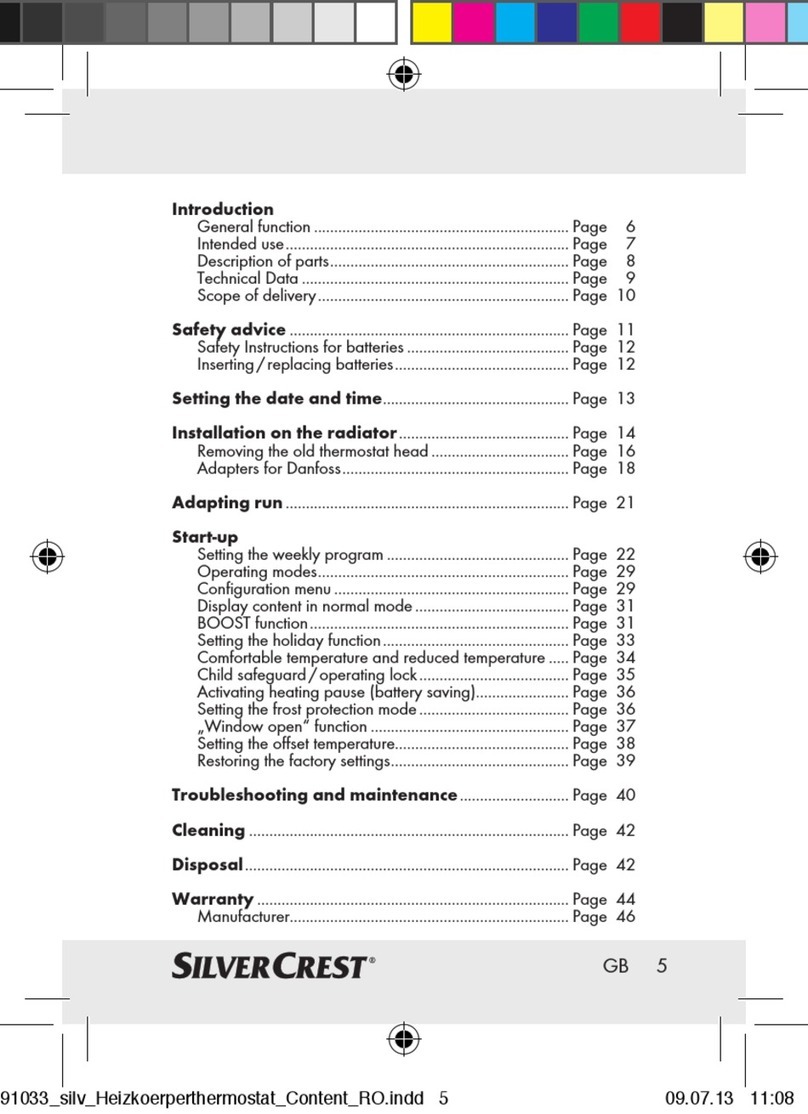 Silvercrest Classic Model L Instruction Manual