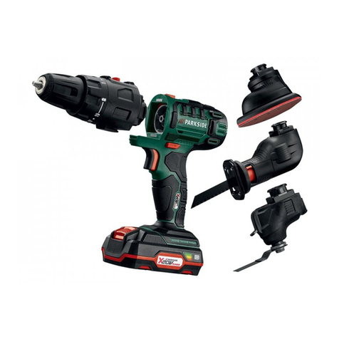 Parkside PKGA 20-Li B1 User manual