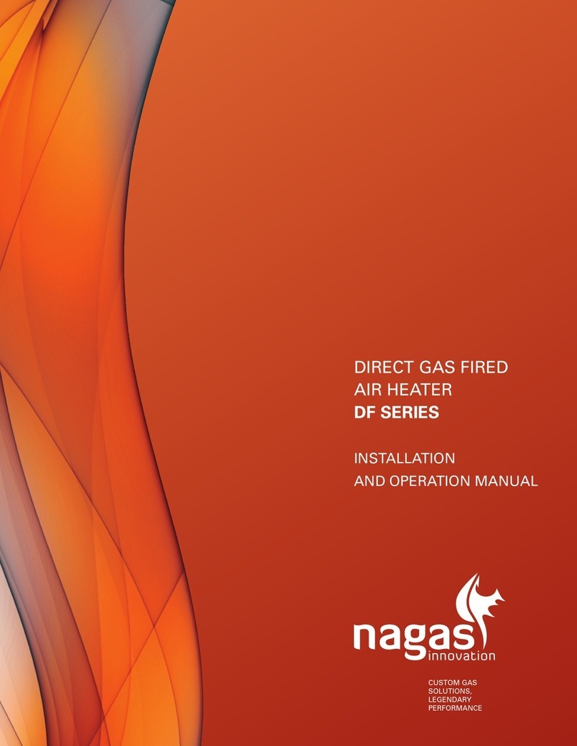 Nagas DF SERIES Installation and operation manual