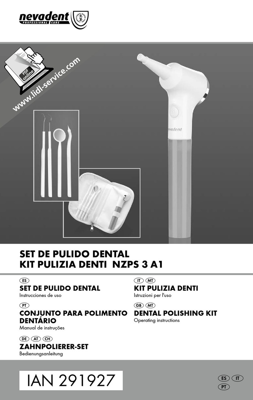 Nevadent NZPS 3 A1 operating instructions Nevadent NZPS 3 A1 operating instructions