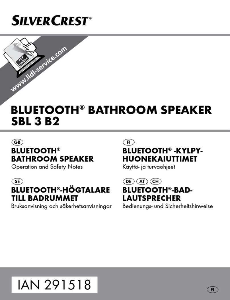 Silvercrest SBL 3 B2 User manual