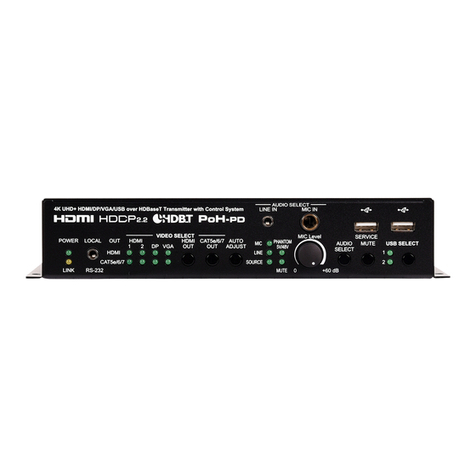 CYP CH-2603TX Operation manual