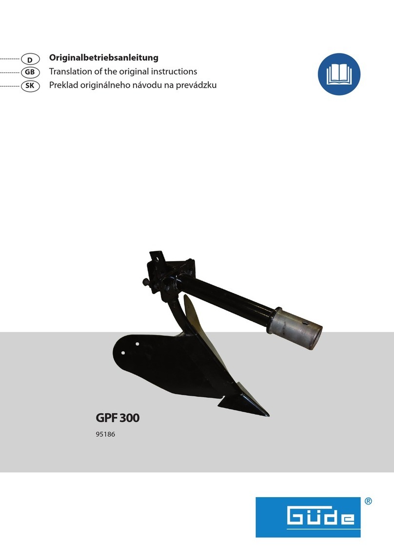 Gude GPF 300 User manual