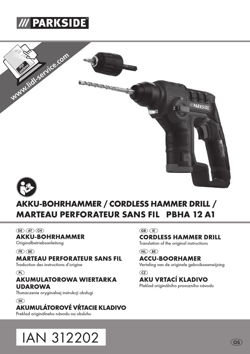 Parkside PBHA 12 A1 User manual