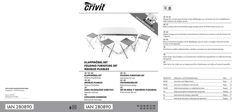 Crivit 280890 Instructions for use