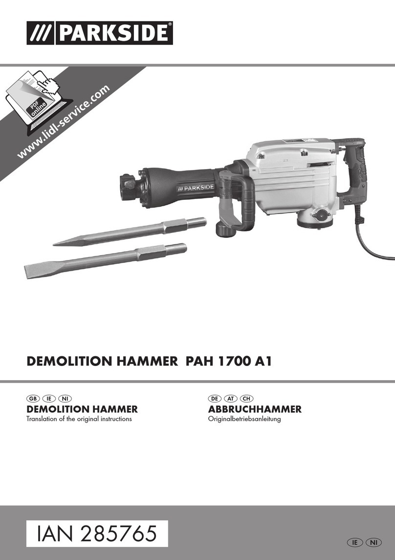 Parkside PAH 1700 A1 Translation of the original instructions