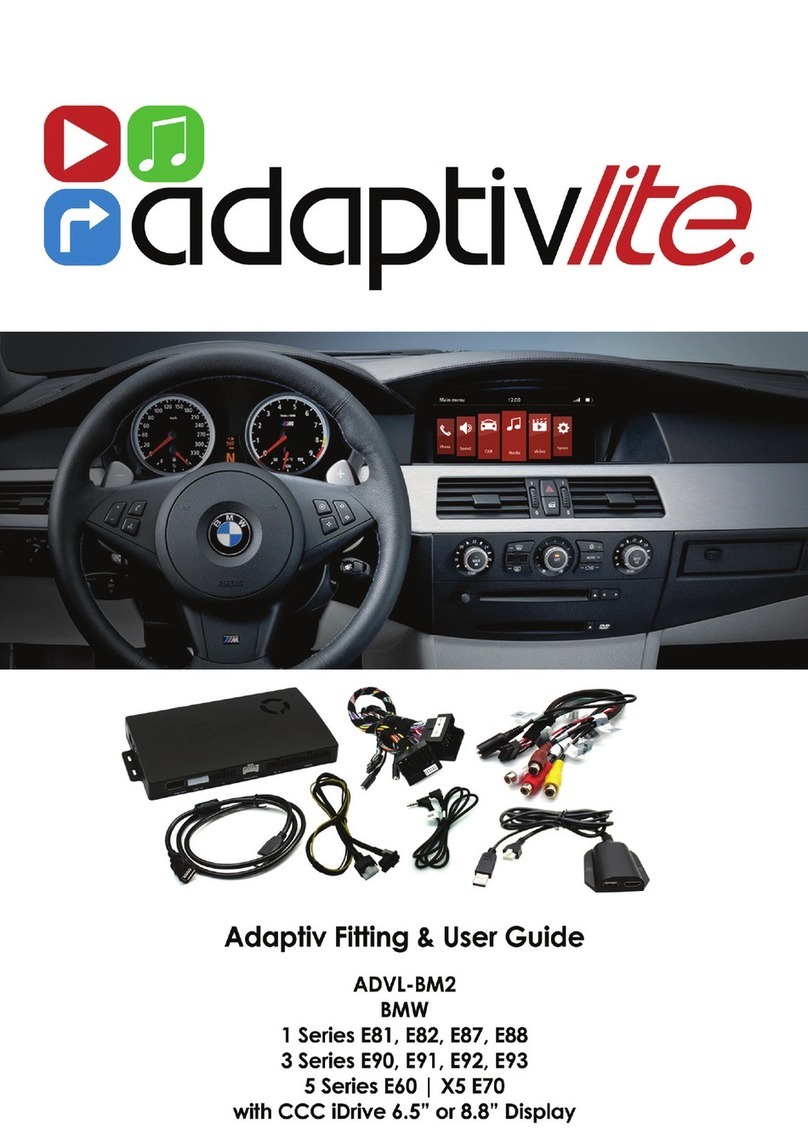 Connects2 Adaptiv Lite ADVL-BM2 User manual