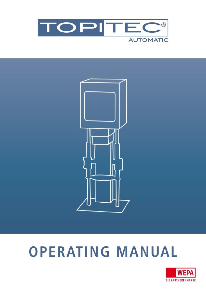 WEPA TopiTec Automatic operating manual