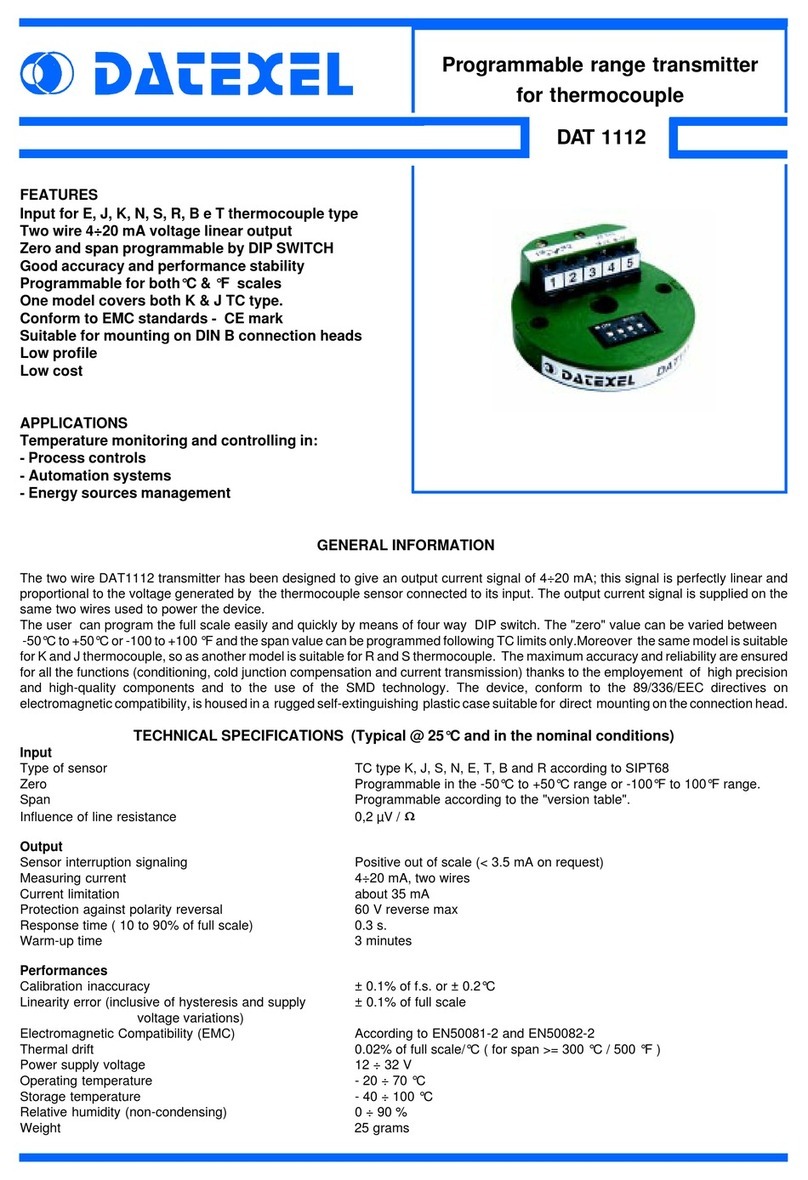 Datexel DAT1112 quick start