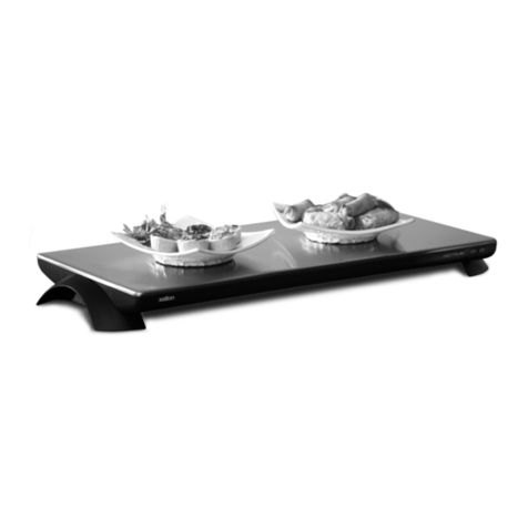 Salton Cordless HOTRAY TWT40 User manual