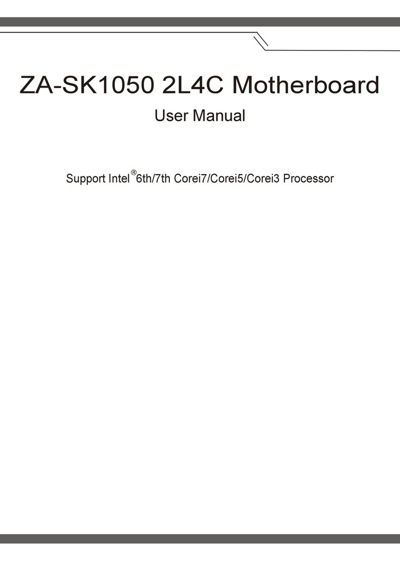 Intel ZA-SK1050 2L4C User manual