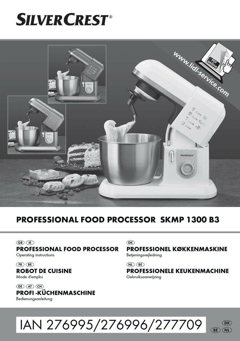 Silvercrest SKMP 1300 B3 User manual