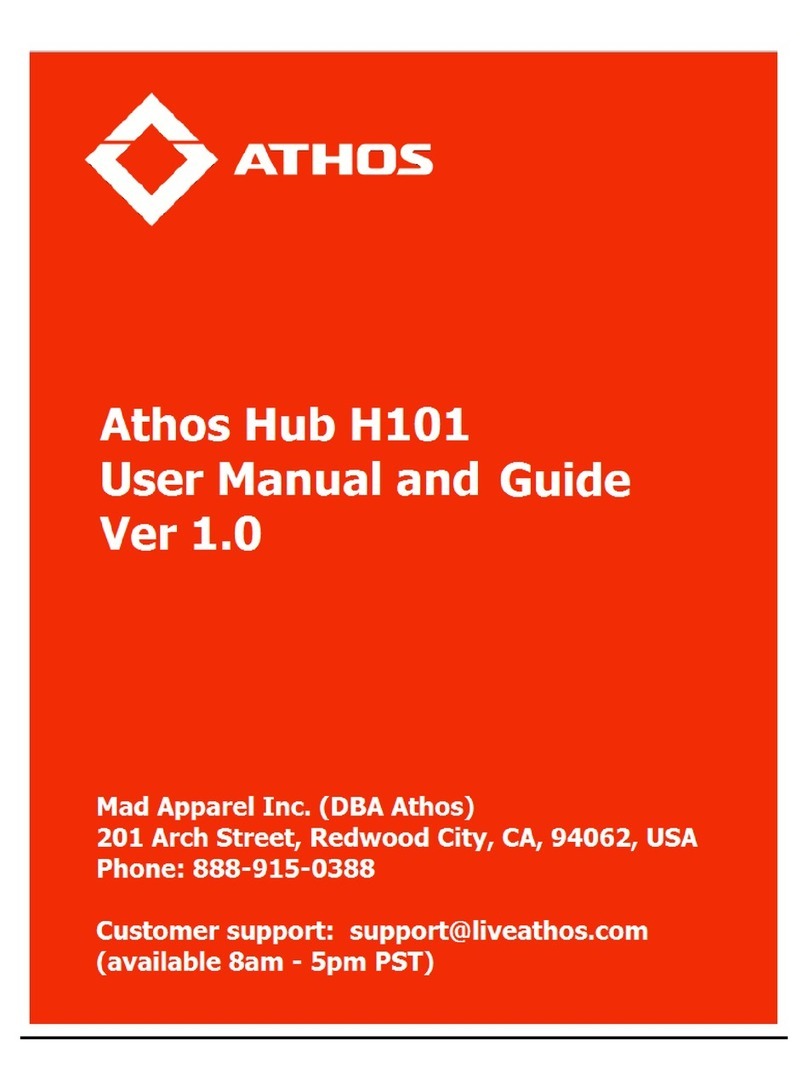 Athos H101 User manual and guide