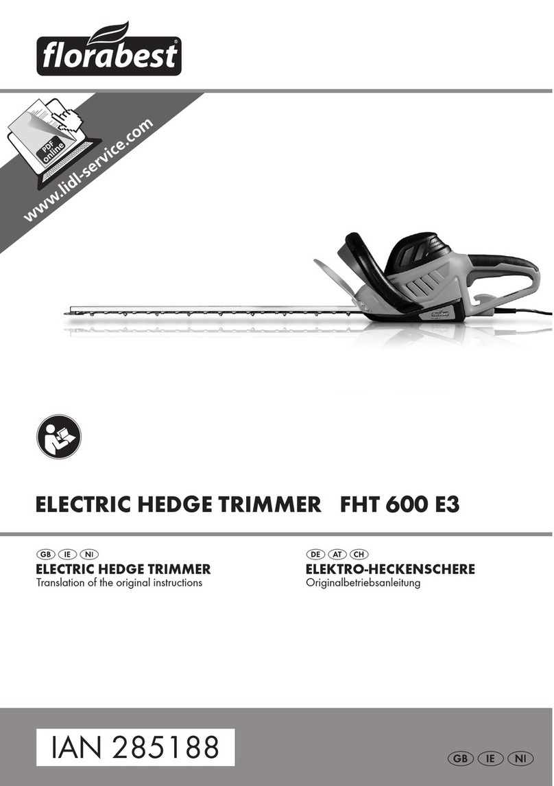 FLORABEST FHT 600 E3 Translation of the original instructions
