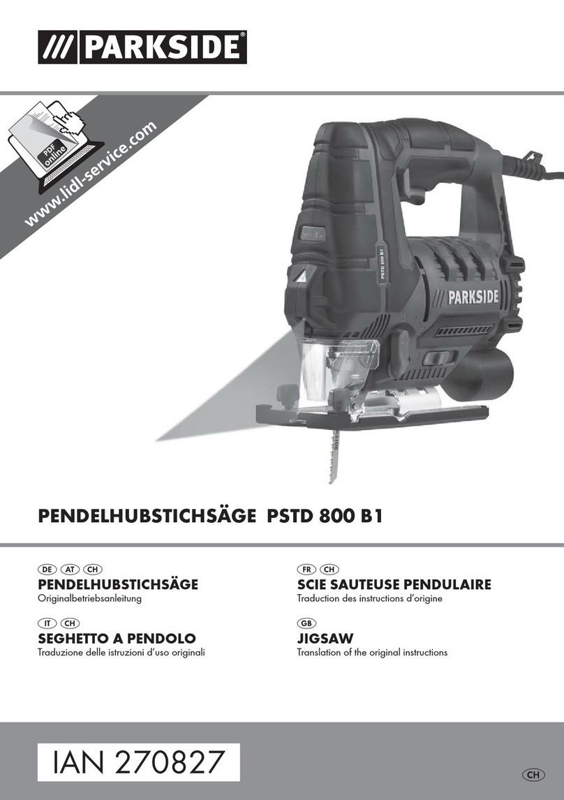 Parkside PSTD 800 B1 User manual