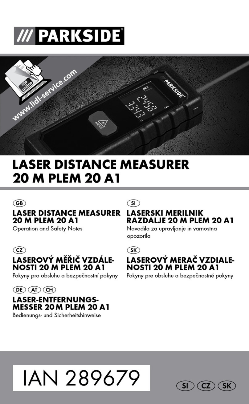 Parkside PLEM 20 A1 Operation and safety notes