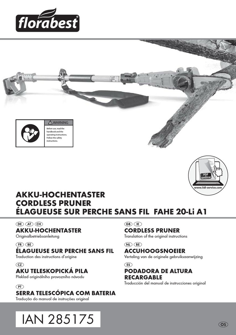 FLORABEST FAHE 20-Li A1 Translation of the original instructions